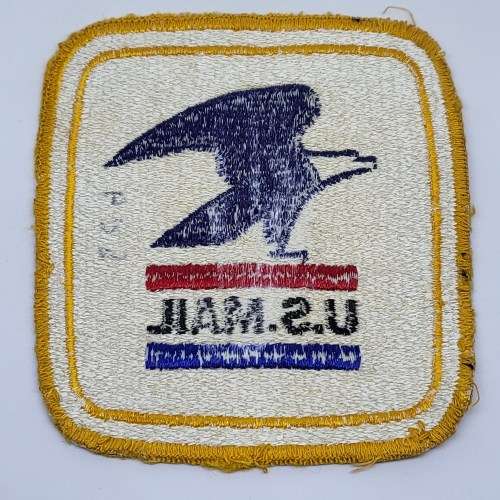 Vintage US  Mail post office cloth patch