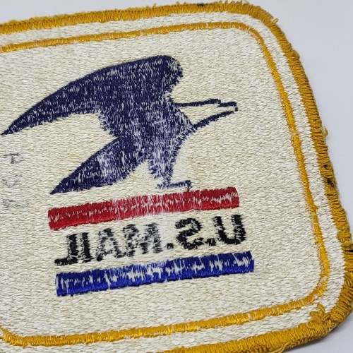 Vintage US  Mail post office cloth patch