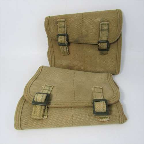 Pair of SADF military canvas puttees
