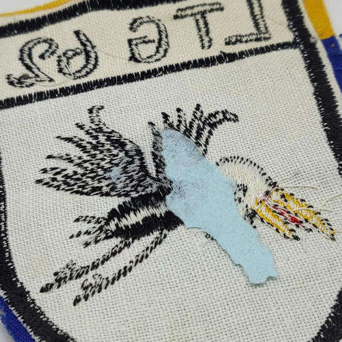 Vintage German Air Force 62 Air Transport squadron cloth badge