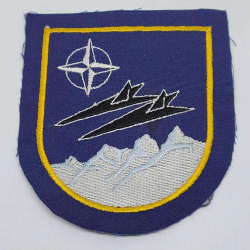1970`s German Air Force 34 Jaboy fighter bomber squadron cloth patch