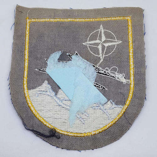 1970`s German Air Force 34 Jaboy fighter bomber squadron cloth patch