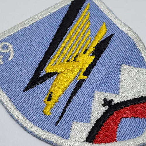 Vintage German Air force 49 Fighter Bomber squadron cloth patch