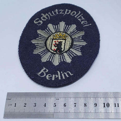 German Berlin city security Police cloth patch