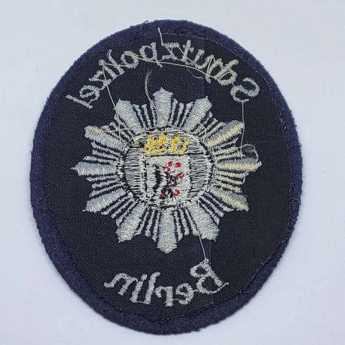 German Berlin city security Police cloth patch