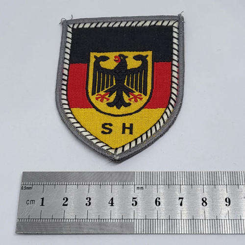 German Army Schlesvig-Holstein territorial command cloth patch