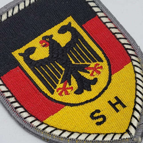 German Army Schlesvig-Holstein territorial command cloth patch