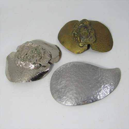 Lot of 3 vintage belt buckles