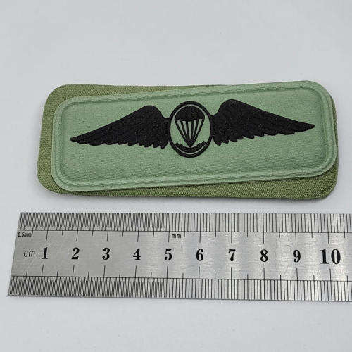 SANDF Paratrooper instructor qualification wing - embossed
