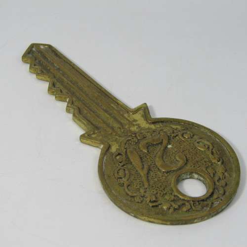 Large vintage 21st birthday key