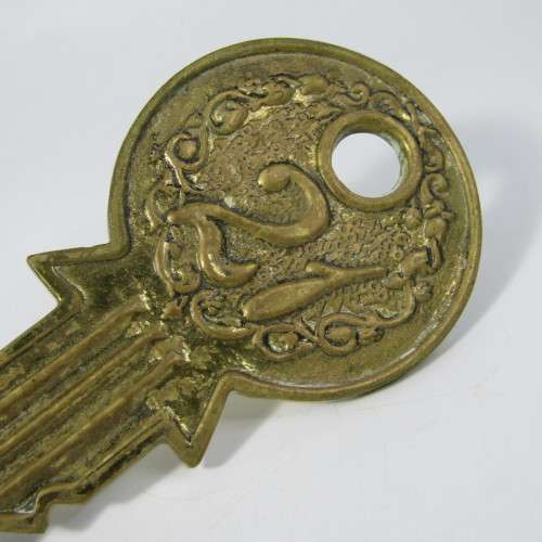 Large vintage 21st birthday key