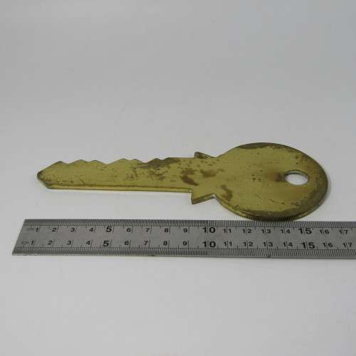 Large vintage 21st birthday key