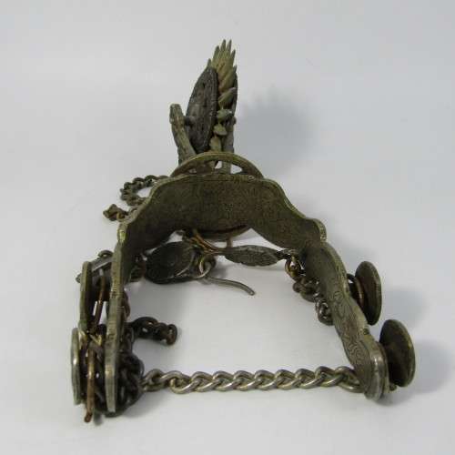 Conquistador Style wedding spurs - heavily decorated