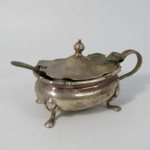 Silver plated condiment set - made for William Spillaus and Co.