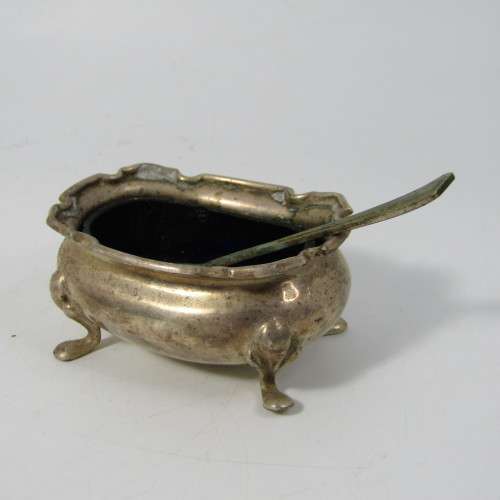 Silver plated condiment set - made for William Spillaus and Co.