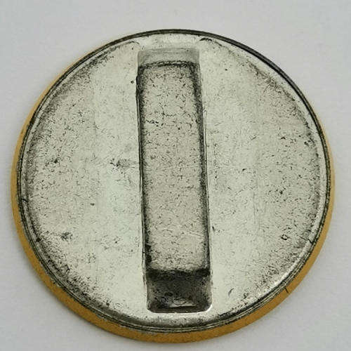 1956 Springbok Rugby tour Salty du Rand tinnie badge