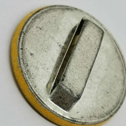 1956 Springbok Rugby tour Salty du Rand tinnie badge