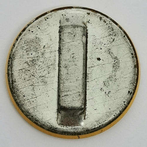 1956 Springbok Rugby tour Roy Dryburgh tinnie badge