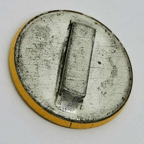 1956 Springbok Rugby tour Roy Dryburgh tinnie badge