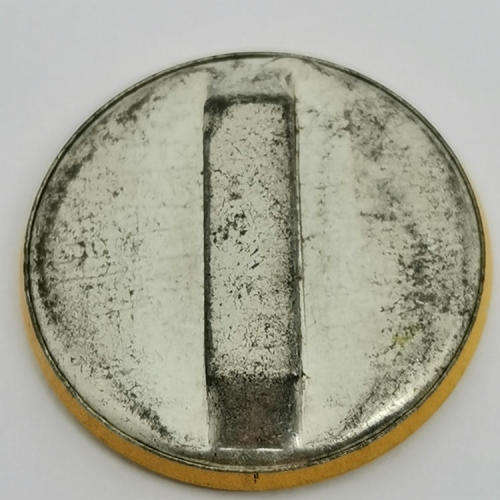1956 Springbok Rugby tour Brian Pfaff tinnie badge