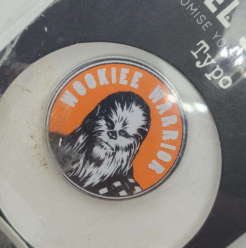 Wookie warrior enamel sticker - Star Wars - Chewbacca