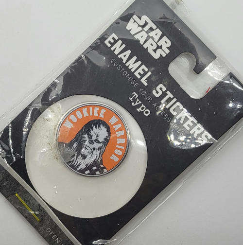 Wookie warrior enamel sticker - Star Wars - Chewbacca
