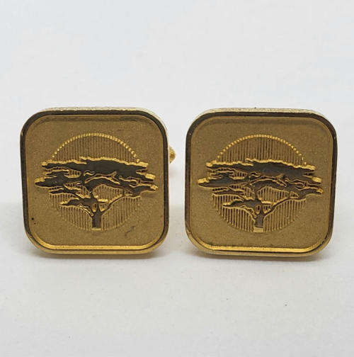 Pair of First National Bank cufflinks