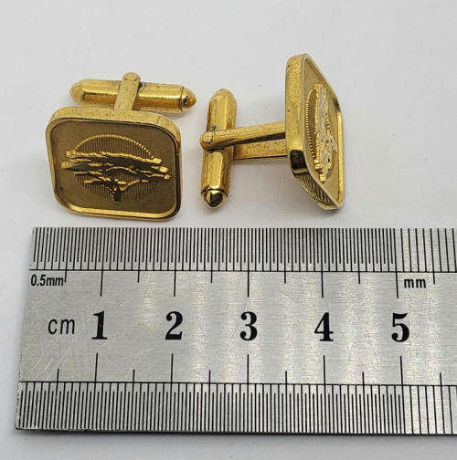 Pair of First National Bank cufflinks