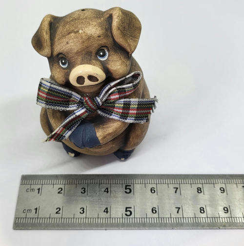 Pair of piggy salt and pepper pots