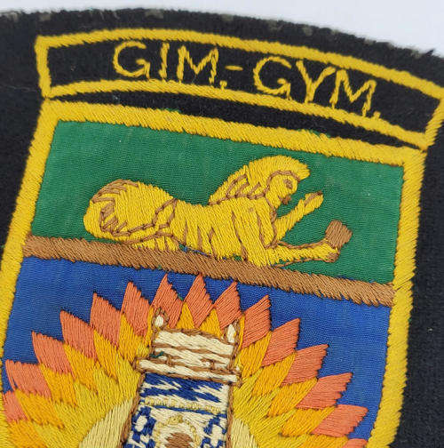 Vintage Paarl Gymnasium OSB-OBU cloth badge