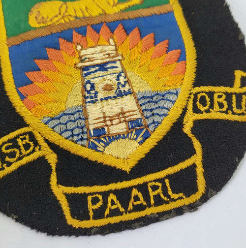 Vintage Paarl Gymnasium OSB-OBU cloth badge