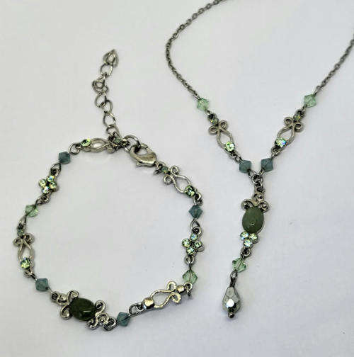 Honey necklace and bracelet