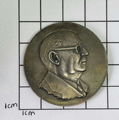 1874-1974 DF Malan sterling silver medallion