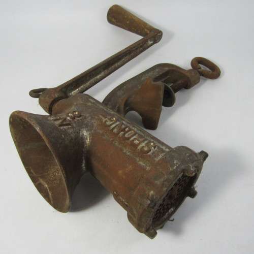 Vintage No. 8 Spong mincer