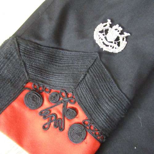 SADF Mess dress tunic , waistcoat and trousers of Warrant Officer du Plessis, SA Signal corps