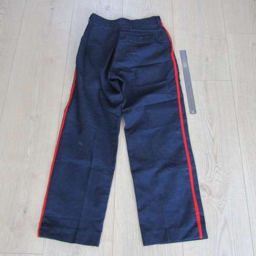 Royal Army mess dress trousers with red line - waist 35cm, length 105cm