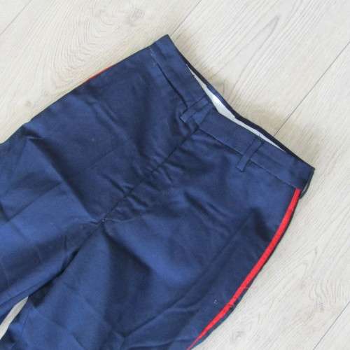 Royal Army mess dress trousers with red line - waist 35cm, length 105cm