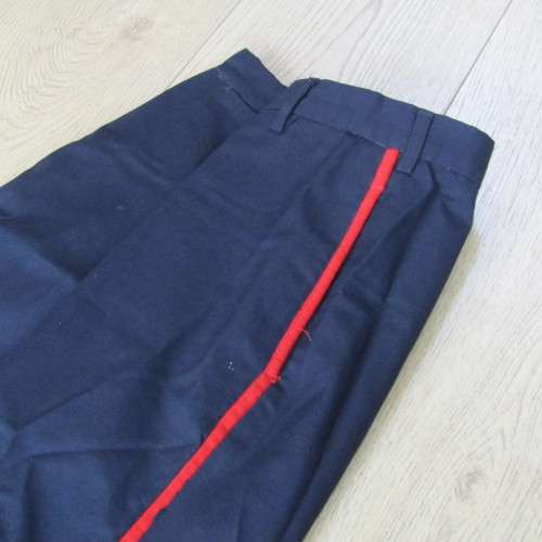 Royal Army mess dress trousers with red line - waist 35cm, length 105cm