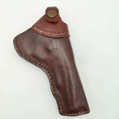 Vintage Leather revolver gun holster