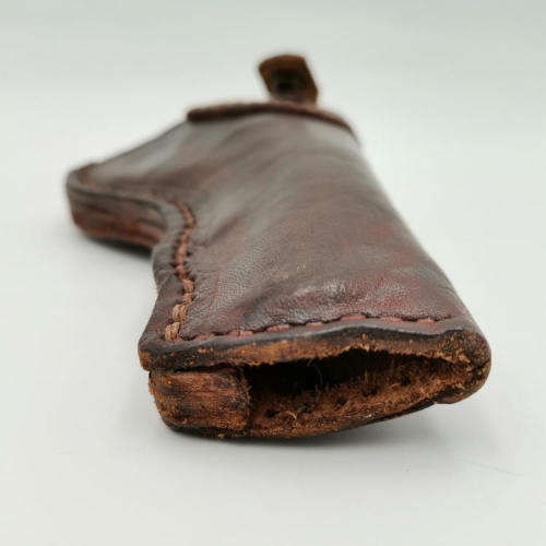 Vintage Leather revolver gun holster