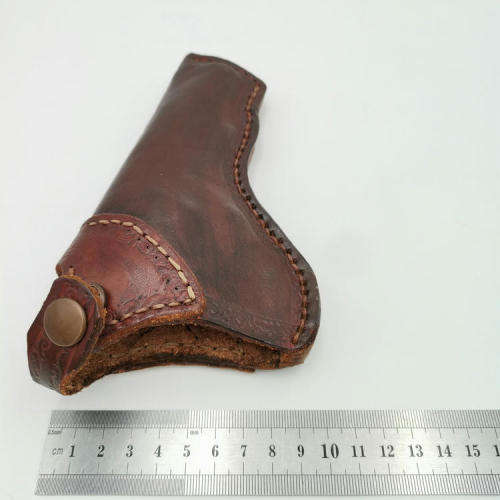 Vintage Leather revolver gun holster