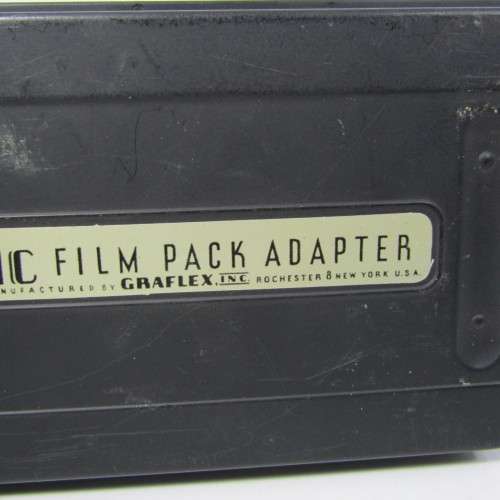 Vintage Graphic film pack adapter