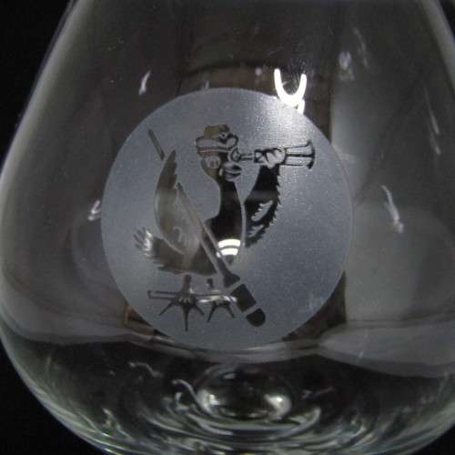1970`s SA Womans Auxiliary Naval service (SWANS) cognac glass - rare