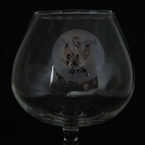 1970`s SA Womans Auxiliary Naval service (SWANS) cognac glass - rare