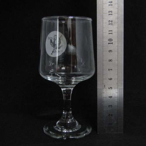 1970`s SA Womans Auxiliary Naval service (SWANS) sherry glass - rare