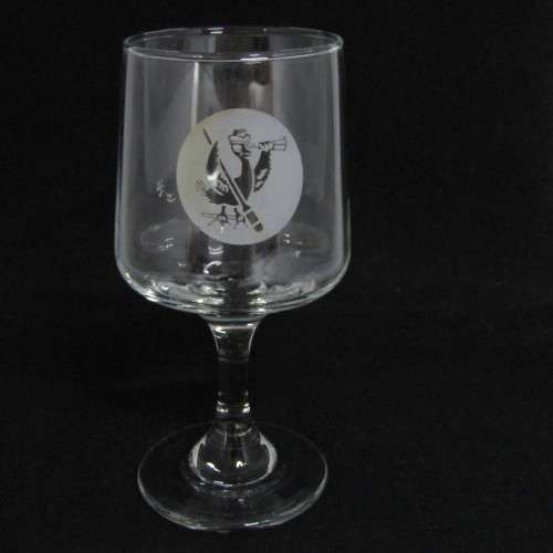 1970`s SA Womans Auxiliary Naval service (SWANS) sherry glass - rare