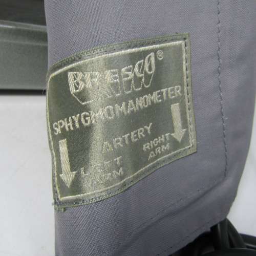 Vintage Sphygmomanometer in original tin and packaging