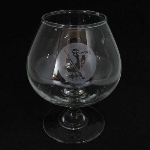 Set of 8 vintage SA Womans Auxiliary Naval Service (SWAN) cognac glasses - circa 1970`s