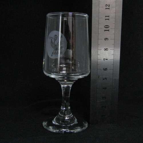 Set of 6 vintage SA Womans Auxiliary Naval Service (SWAN) liqueur glasses - circa 1970`s -  rare