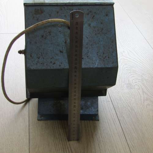 Vintage Kodak darkroom safe light with mounting
